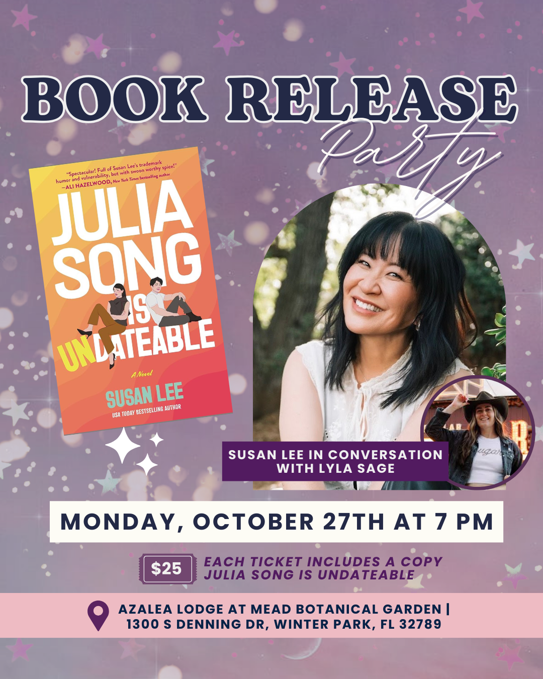 Book Release Party with Susan Lee