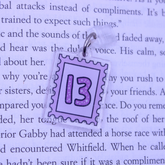13 Stamp Kindle Charm