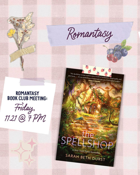 Romantasy Book Club | The Spellshop