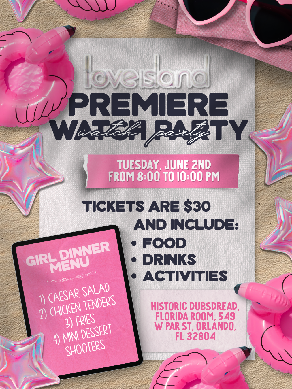Love Island Watch Party