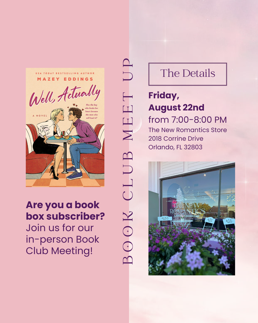The New Romantics Book Club Box