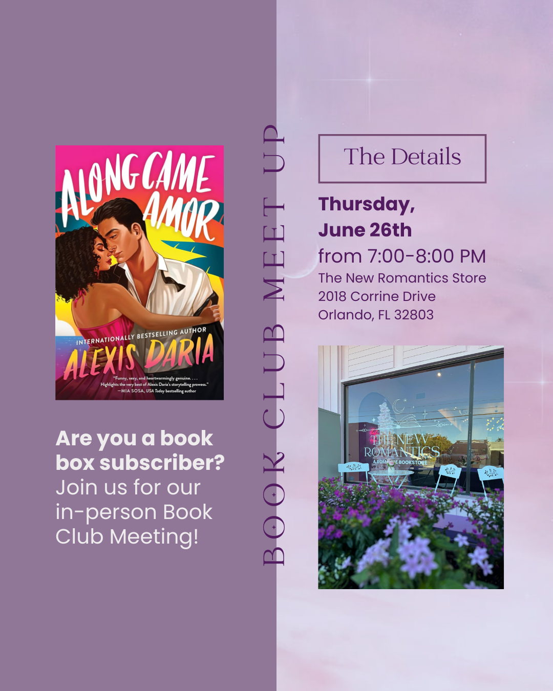 The New Romantics Book Club Box