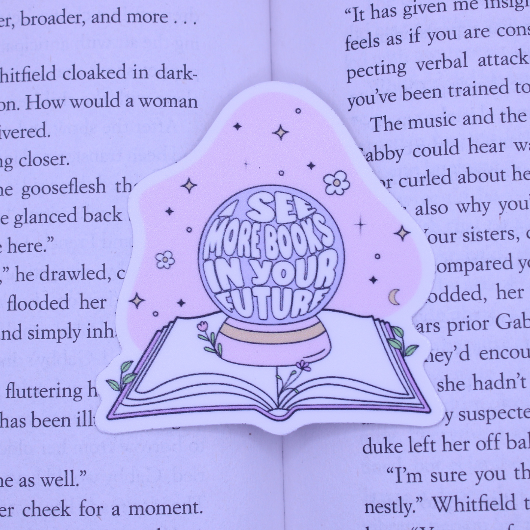 Books In Your Future Sticker