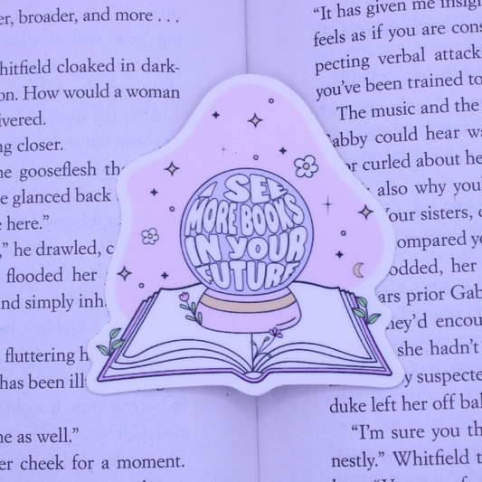 Books In Your Future Sticker
