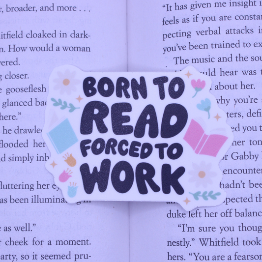 Born to Read Sticker