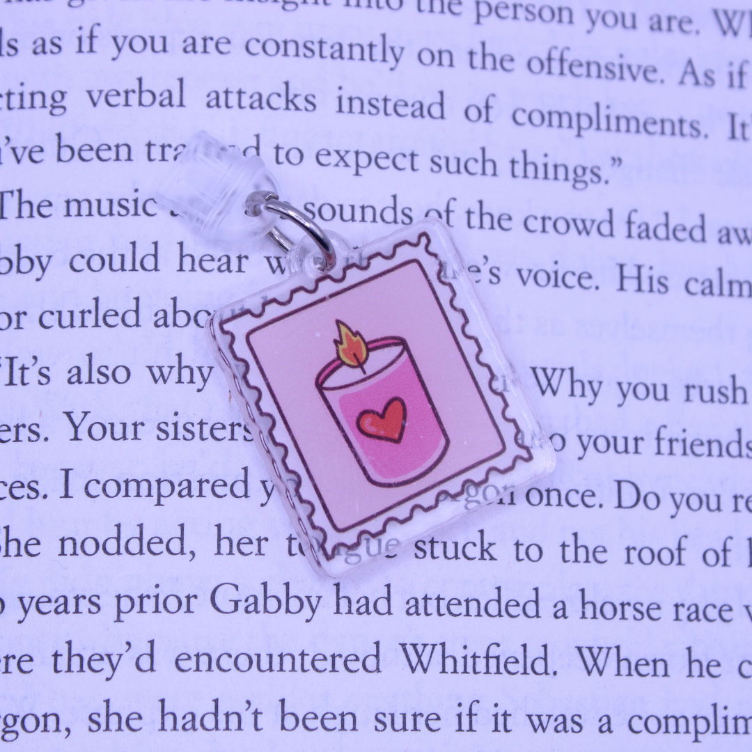 Candy Stamp Kindle Charm