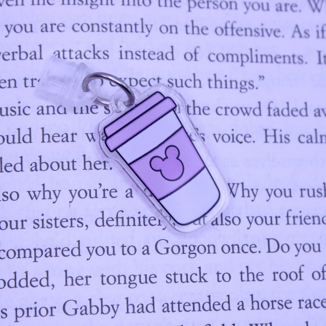 Coffee Cup Kindle Charm