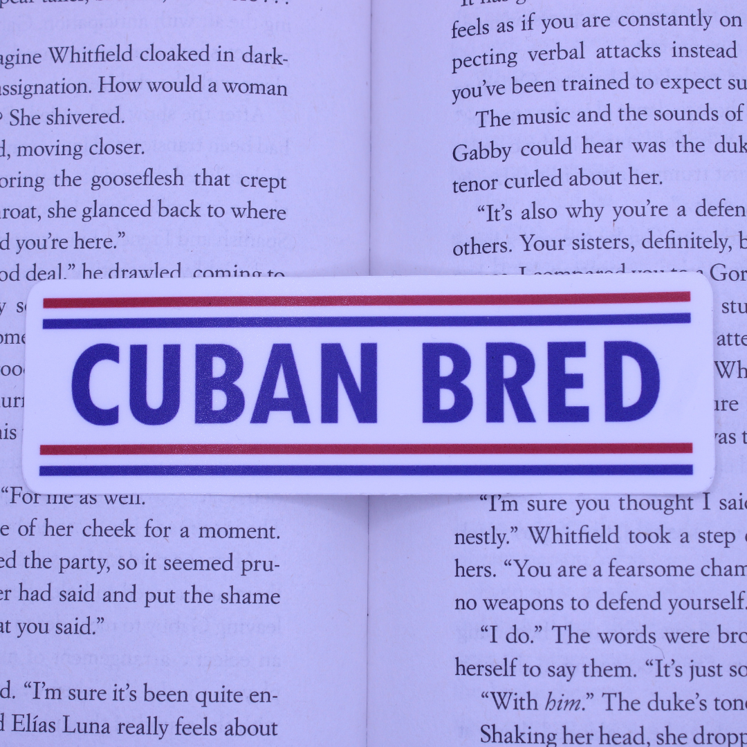 Cuban Bred Sticker