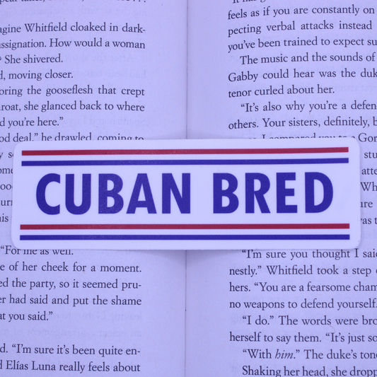 Cuban Bred Sticker