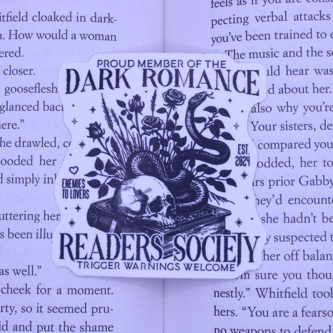 Dark Romance Readers Society Sticker