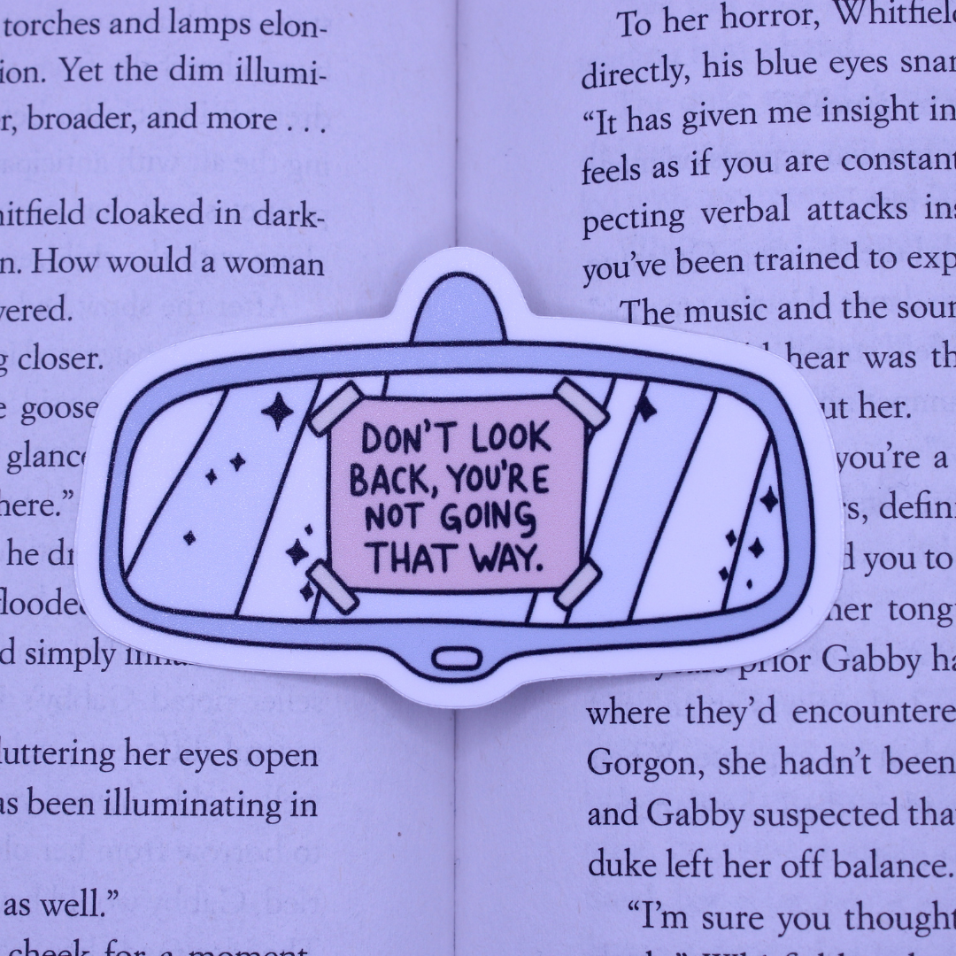 Don't Look Back Sticker