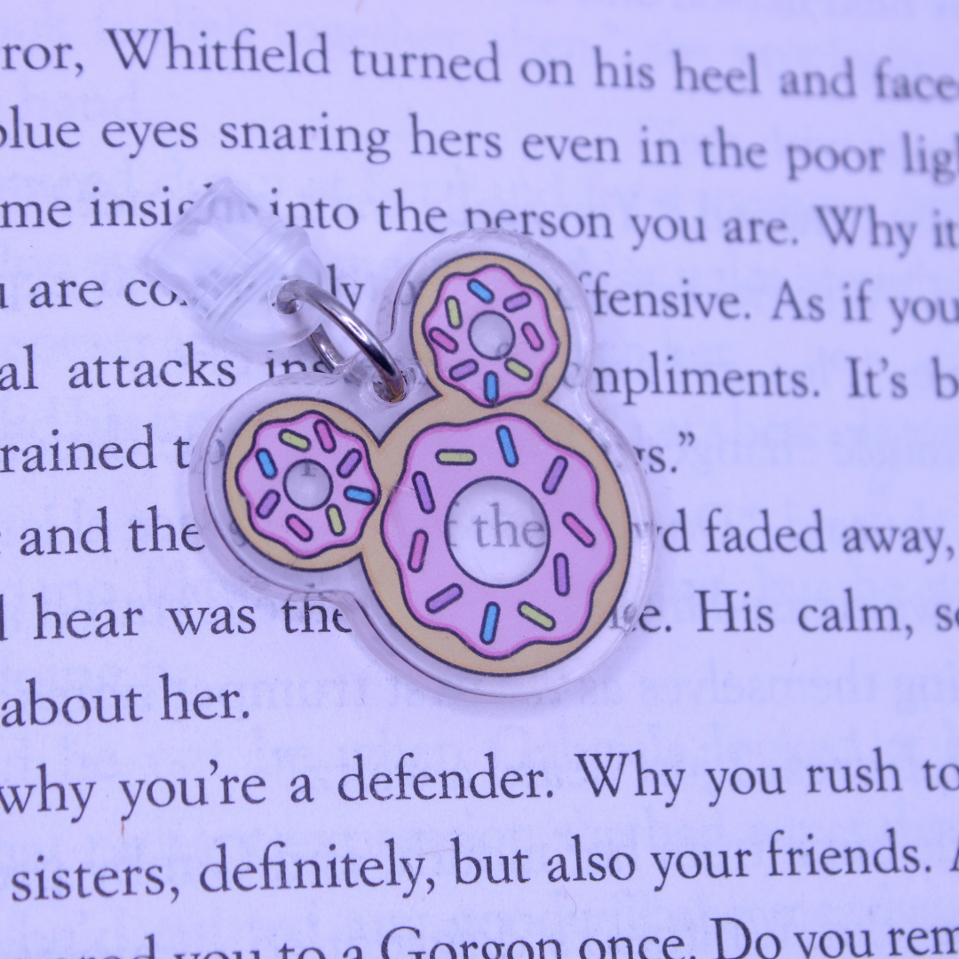 Donut Kindle Charm