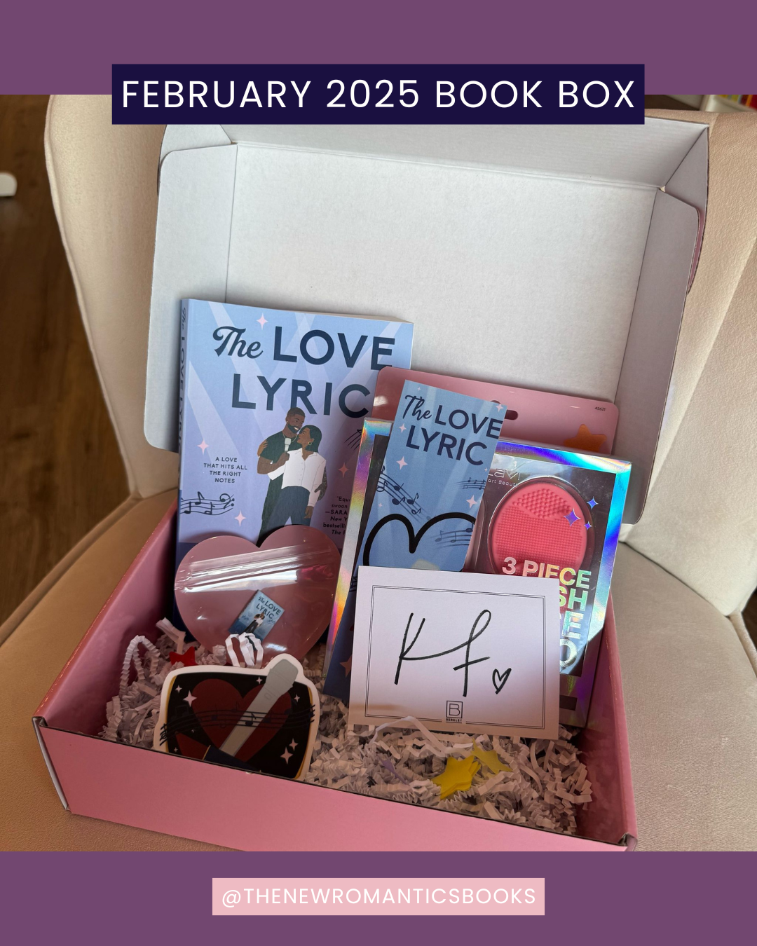 The New Romantics Book Club Box