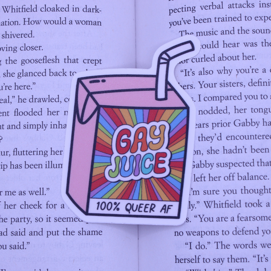 Gay Juice Sticker