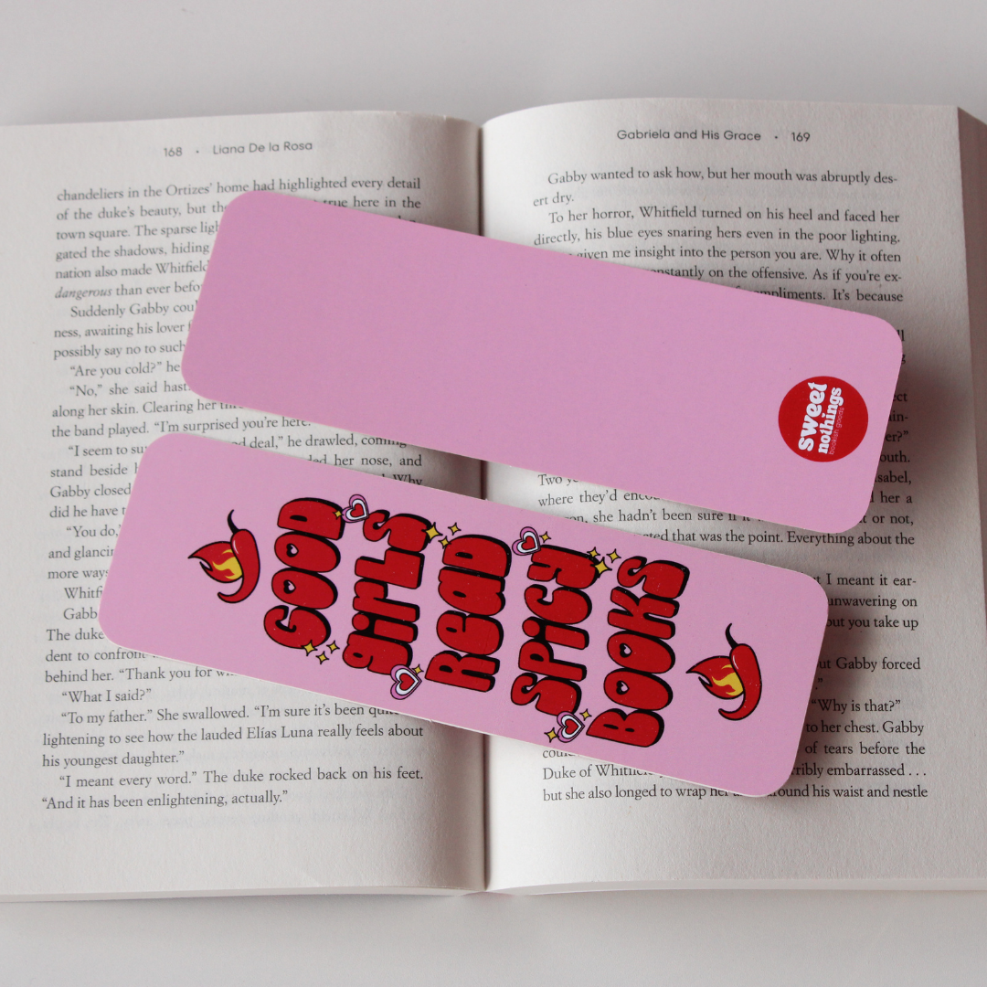 Good Girls Read Spicy Books Bookmark
