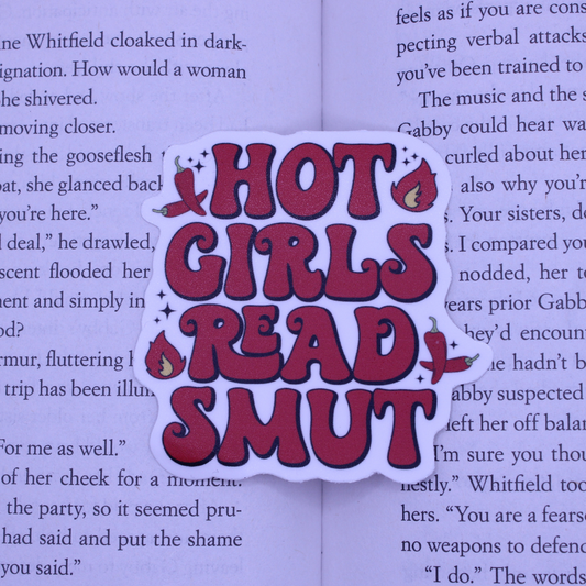 Hot Girls Read Smut Sticker