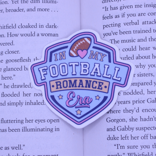 In My Football Romance Era Badge Sticker