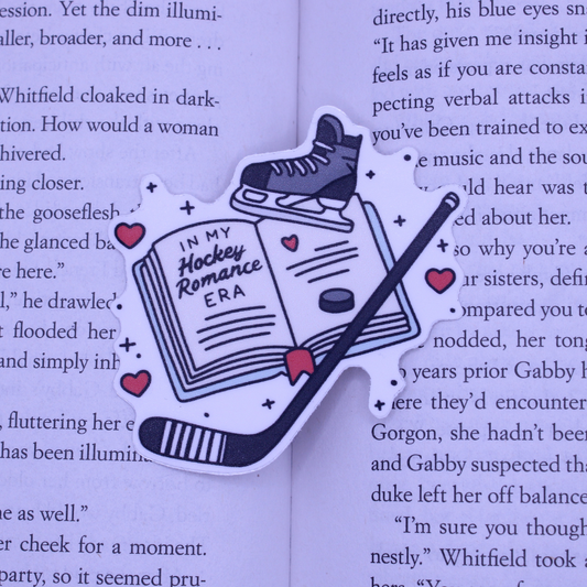 In My Hockey Romance Era Sticker
