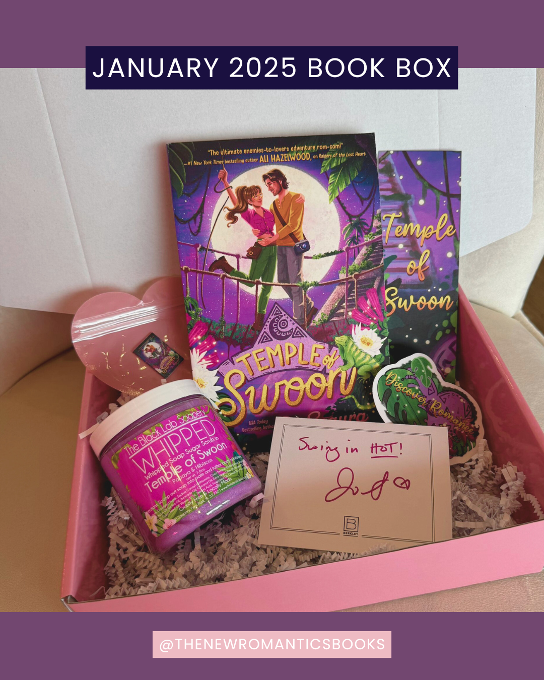 The New Romantics Book Club Box