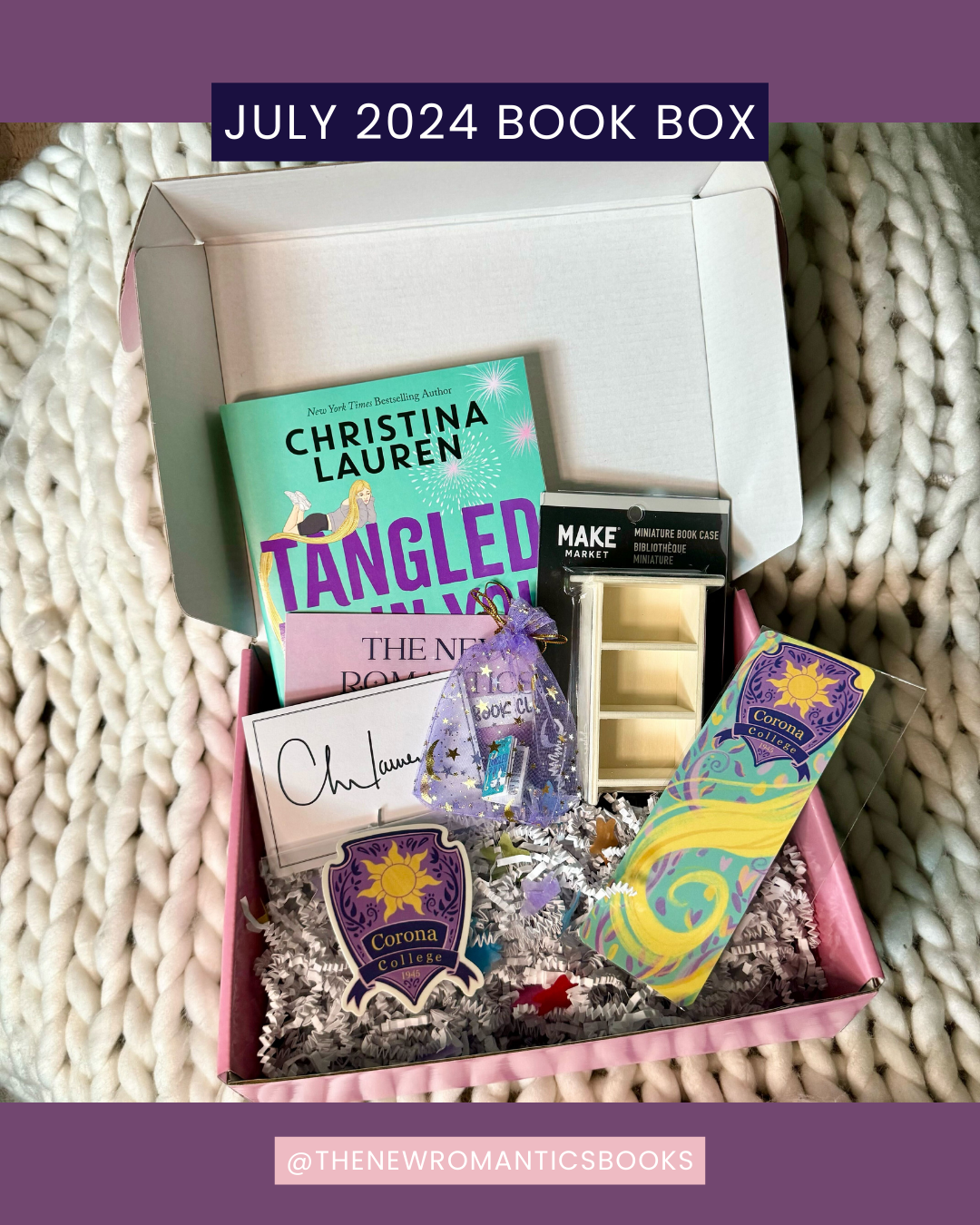 The New Romantics Book Club Box