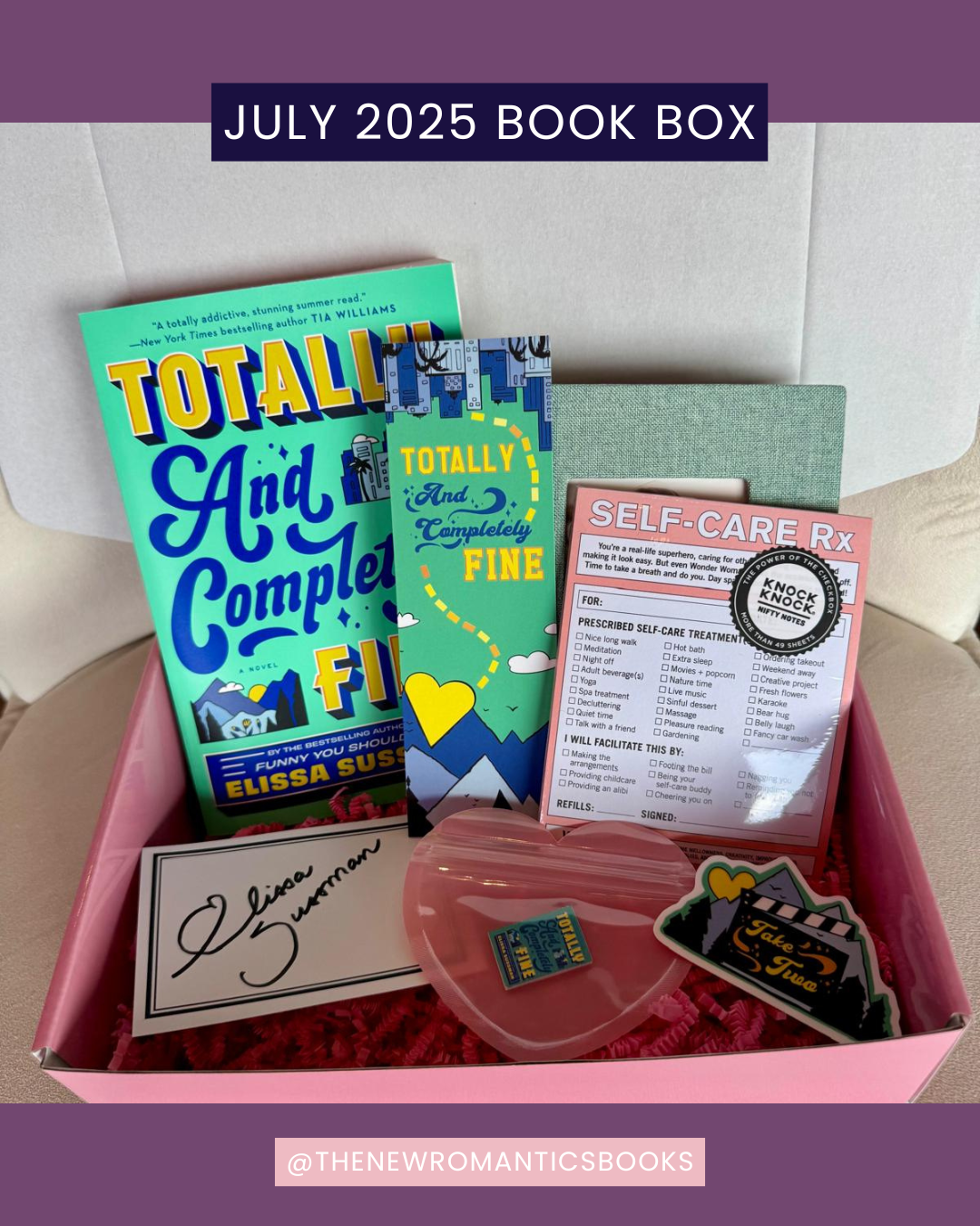 The New Romantics Book Club Box