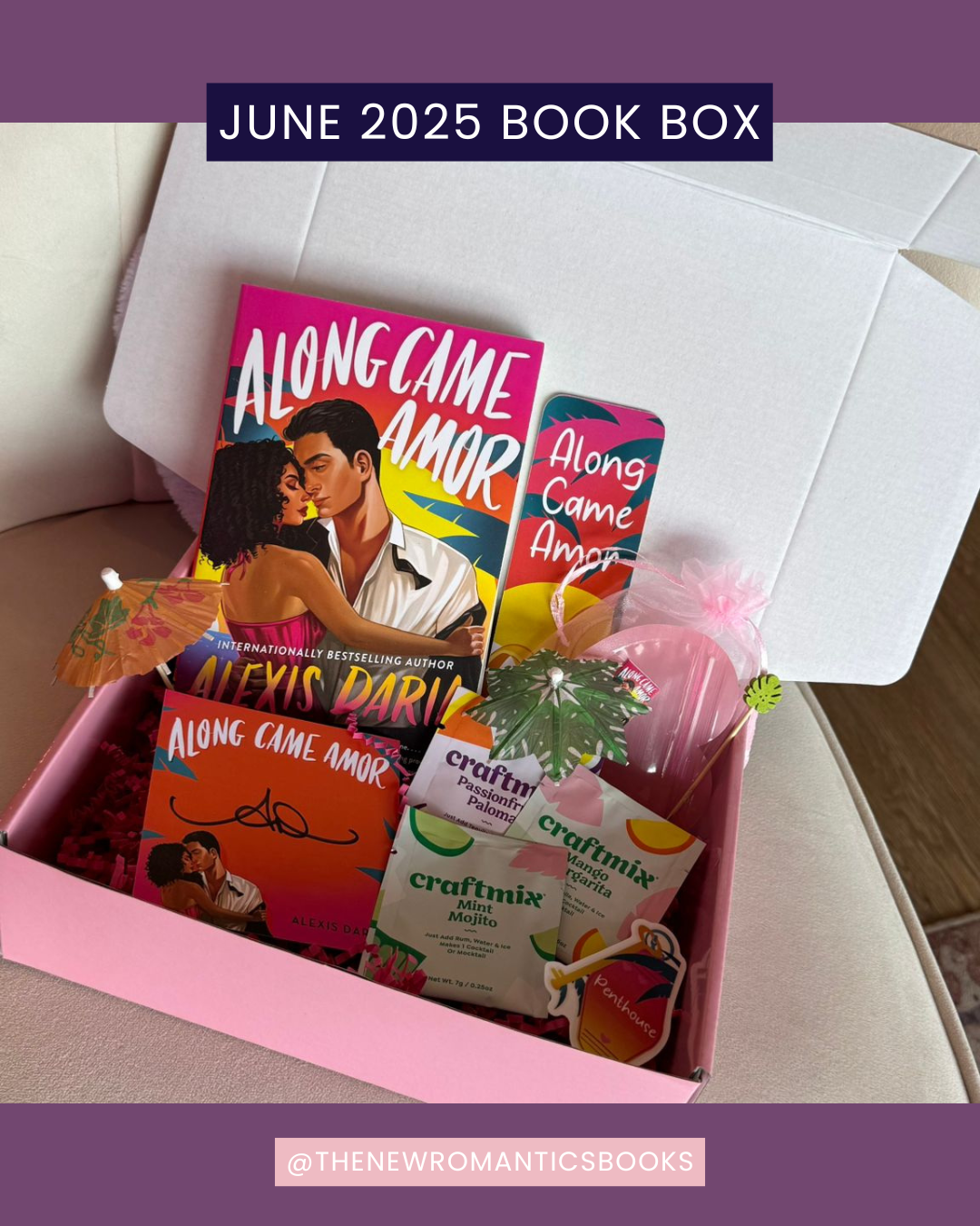 The New Romantics Book Club Box