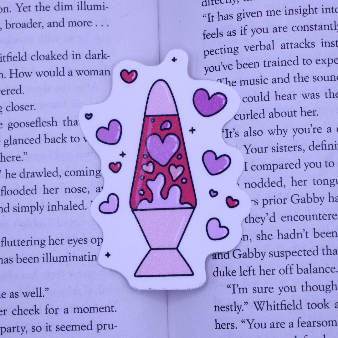 Love Lava Lamp Sticker