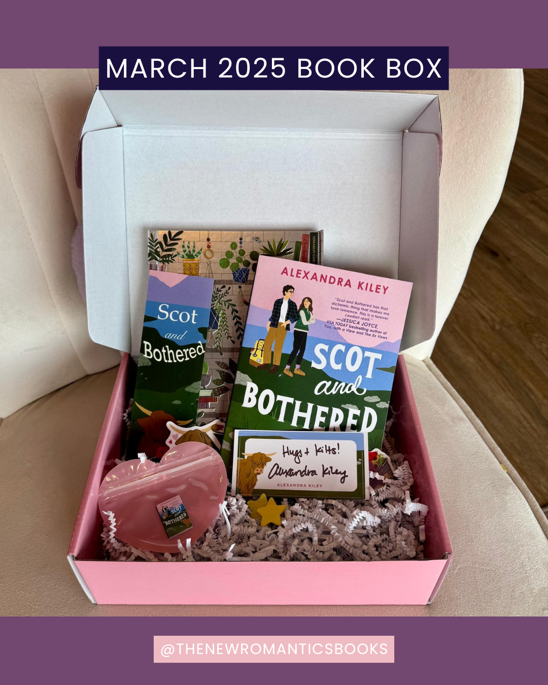 The New Romantics Book Club Box