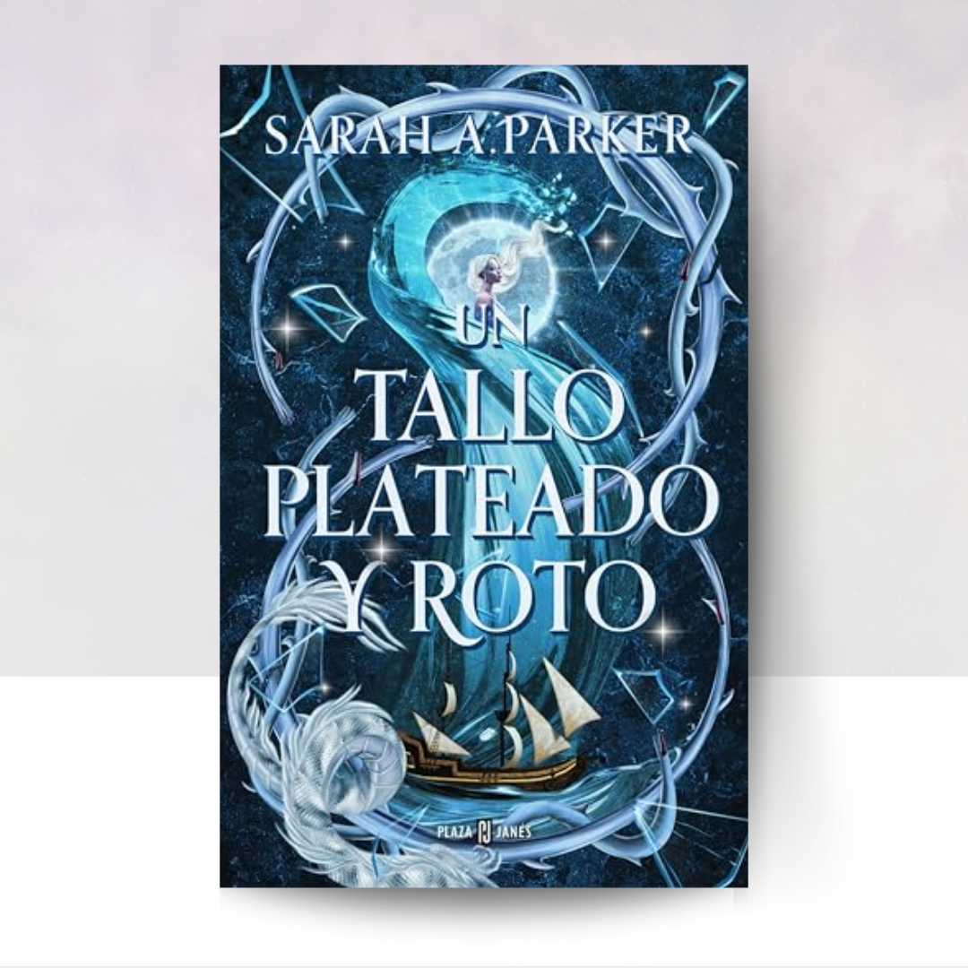 Un tallo plateado y roto