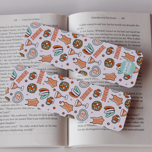 Orange Showgirl Bookmark