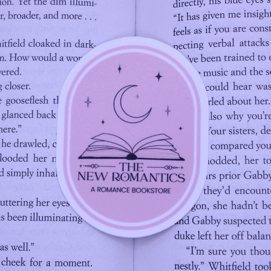 TNR Pink Oval Logo Sticker