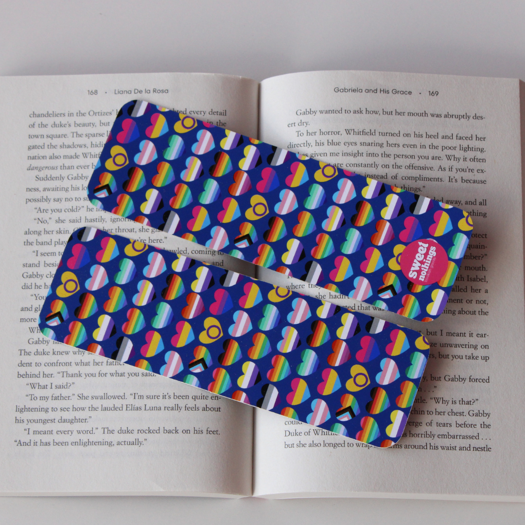 Pride Hearts Bookmark