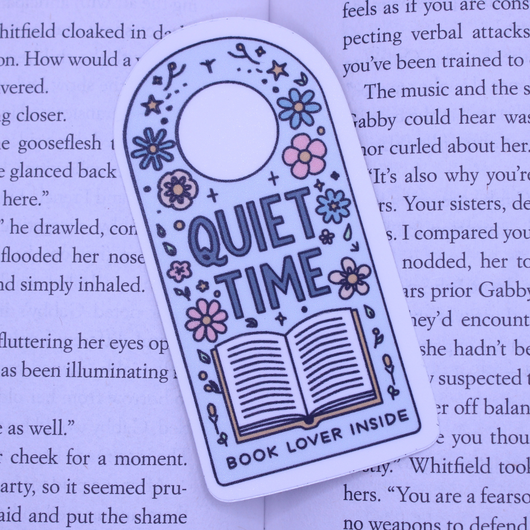 Quiet Time Sticker