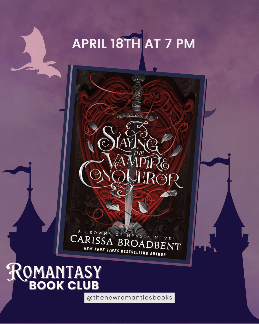 Romantasy Book Club | Slaying the Vampire Conqueror