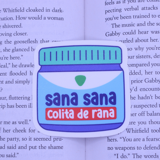 Sana Sana Colita de Rana Sticker