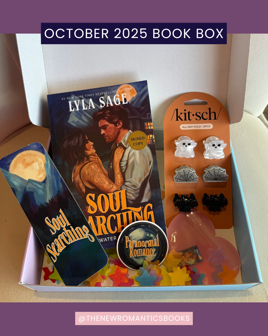 The New Romantics Book Club Box