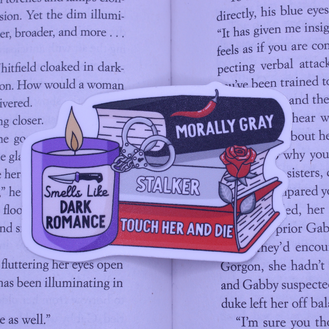 Smells Like Dark Romance Sticker