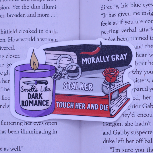 Smells Like Dark Romance Sticker