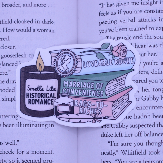 Smells like Historical Romance Sticker