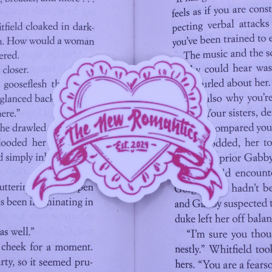 TNR Pink Mural Heart Sticker