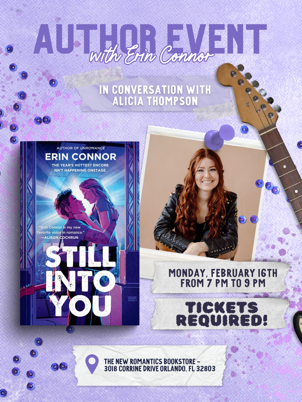 Book Release Party with Erin Connor