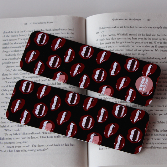 Vampire Teeth Bookmark