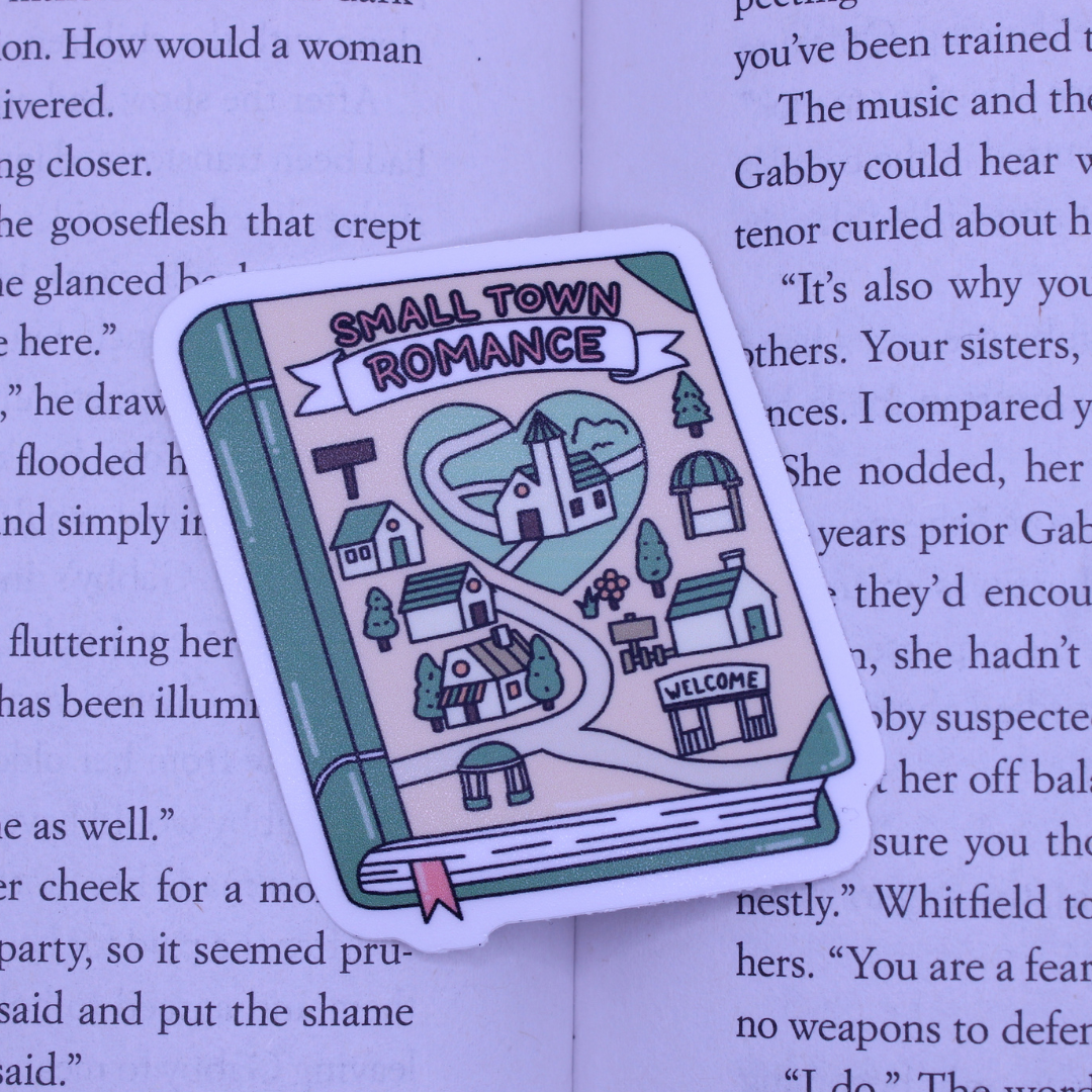 Welcome to Small Town Romance Sticker