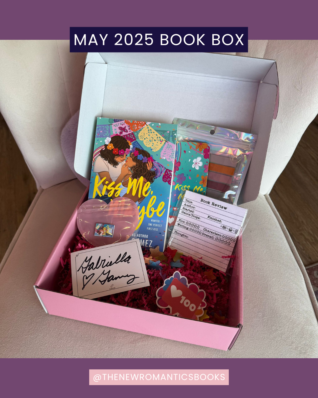 The New Romantics Book Club Box
