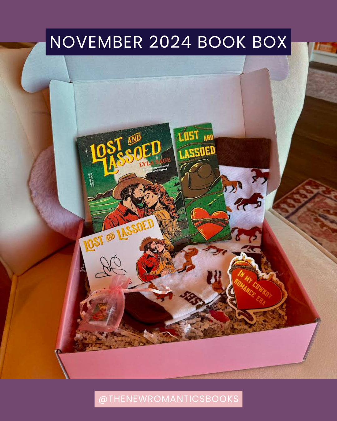 The New Romantics Book Club Box