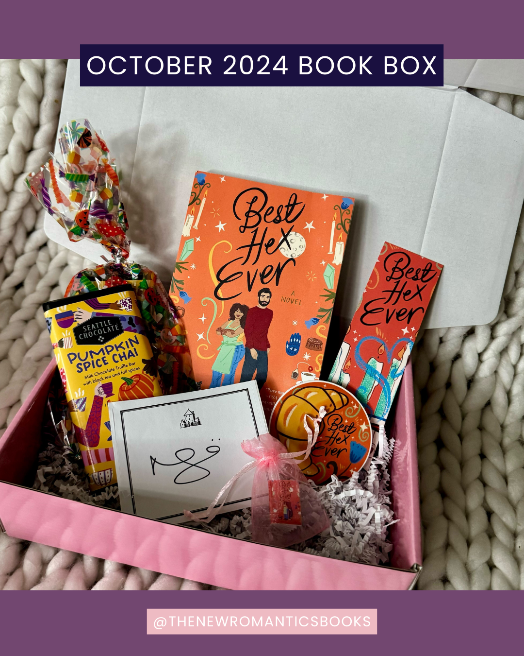 The New Romantics Book Club Box