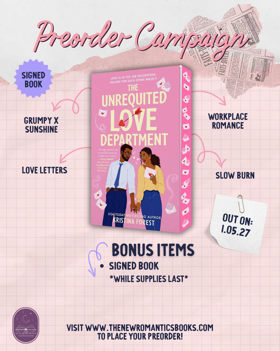 [PREORDER] The Unrequited Love Department