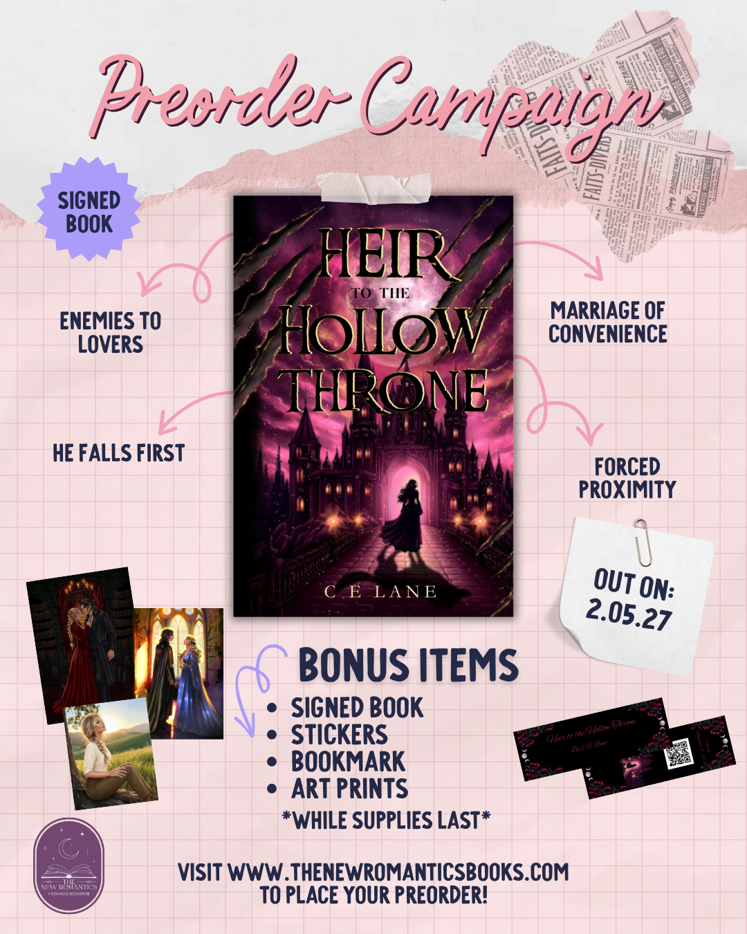 [PREORDER] Heir to the Hollow Throne