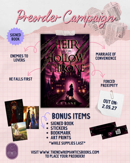 [PREORDER] Heir to the Hollow Throne