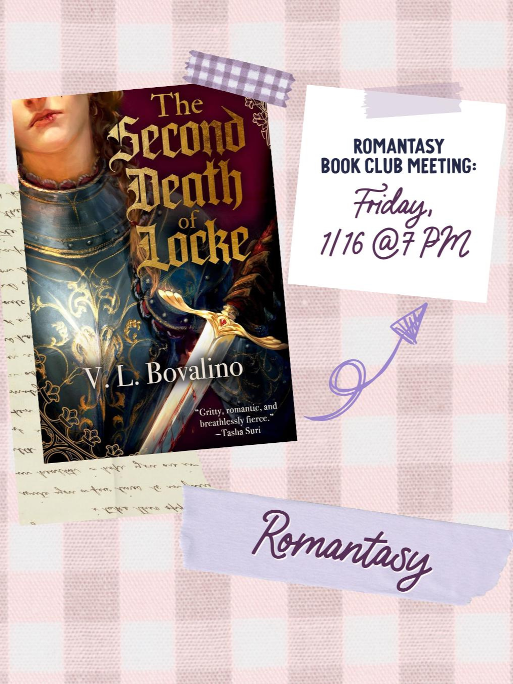 Romantasy Book Club | The Second Death of Locke